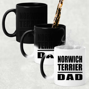 Norwich Terrier Dad - 11oz Color Changing Mug