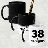 38th Birthday 38 & Fabulous - 11oz Color Changing Mug