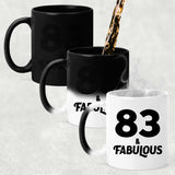 83rd Birthday 83 & Fabulous - 11oz Color Changing Mug