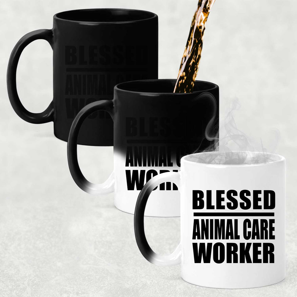 Blessed Animal Care Worker - 11oz Color Changing Mug