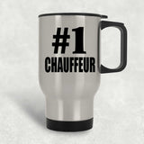 Number One #1 Chauffeur - Silver Travel Mug