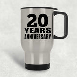 20th Anniversary 20 Years - Silver Travel Mug