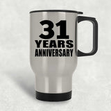 31st Anniversary 31 Years - Silver Travel Mug