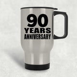 90th Anniversary 90 Years - Silver Travel Mug