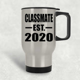 Classmate Established EST. 2020 - Silver Travel Mug