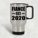Fiance Established EST. 2020 - Silver Travel Mug