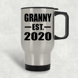 Granny Established EST. 2020 - Silver Travel Mug