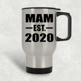 Mam Established EST. 2020 - Silver Travel Mug