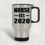 Nurse Established EST. 2020 - Silver Travel Mug