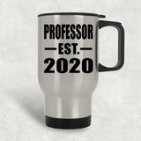 Professor Established EST. 2020 - Silver Travel Mug