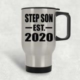 Step Son Established EST. 2020 - Silver Travel Mug