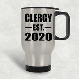 Clergy Established EST. 2020 - Silver Travel Mug