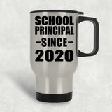 School Principal Since 2020 - Silver Travel Mug