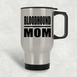 Bloodhound Mom - Silver Travel Mug