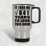 29th Birthday Took Square Root of 841 Years To Look Good - Silver Travel Mug