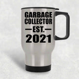 Garbage Collector Established EST. 2021 - Silver Travel Mug