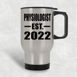 Physiologist Established EST. 2022 - Silver Travel Mug