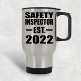 Safety Inspector Established EST. 2022 - Silver Travel Mug
