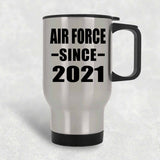 Air Force Since 2021 - Silver Travel Mug