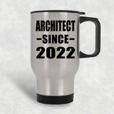 Architect Since 2022 - Silver Travel Mug