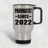 Pharmacist Since 2022 - Silver Travel Mug
