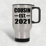 Cousin Established EST. 2021 - Silver Travel Mug