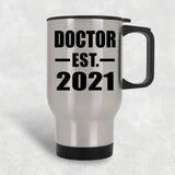 Doctor Established EST. 2021 - Silver Travel Mug