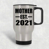 Mother Established EST. 2021 - Silver Travel Mug