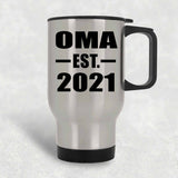 Oma Established EST. 2021 - Silver Travel Mug