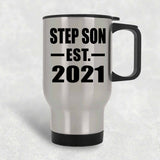 Step Son Established EST. 2021 - Silver Travel Mug