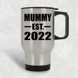 Mummy Established EST. 2022 - Silver Travel Mug