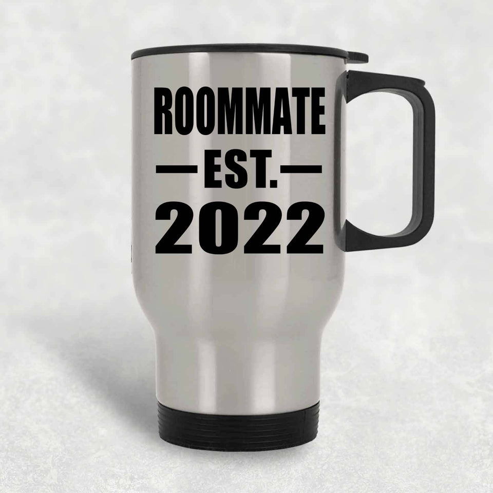 Roommate Established EST. 2022 - Silver Travel Mug