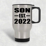 Son Established EST. 2022 - Silver Travel Mug