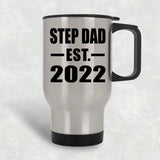 Step Dad Established EST. 2022 - Silver Travel Mug