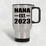 Nana Established EST. 2023 - Silver Travel Mug