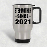 Step Mother Since 2021 - Silver Travel Mug