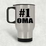 Number One #1 Oma - Silver Travel Mug