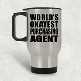 World's Okayest Purchasing Agent - Silver Travel Mug