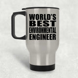 World's Best Environmental Engineer - Silver Travel Mug