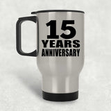 15th Anniversary 15 Years - Silver Travel Mug