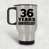 36th Anniversary 36 Years - Silver Travel Mug