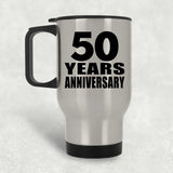 50th Anniversary 50 Years - Silver Travel Mug
