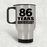 86th Anniversary 86 Years - Silver Travel Mug