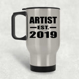 Artist Established EST. 2019 - Silver Travel Mug