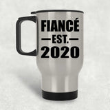 Fiance Established EST. 2020 - Silver Travel Mug