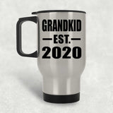Grandkid Established EST. 2020 - Silver Travel Mug