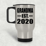Grandma Established EST. 2020 - Silver Travel Mug