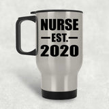 Nurse Established EST. 2020 - Silver Travel Mug