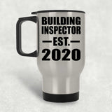 Building Inspector Established EST. 2020 - Silver Travel Mug