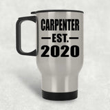 Carpenter Established EST. 2020 - Silver Travel Mug